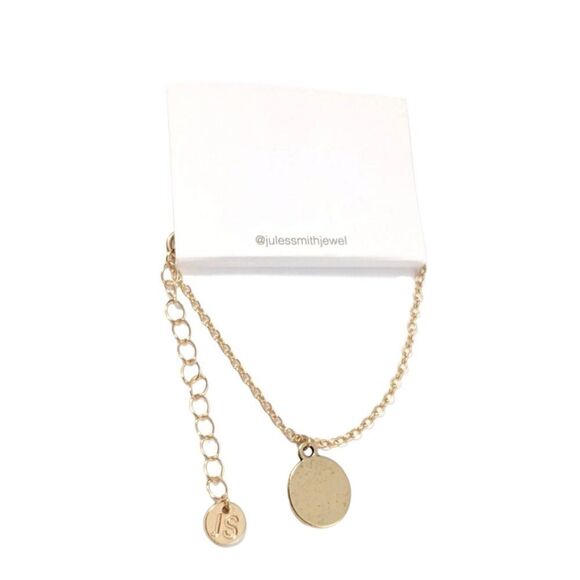 NEW Jules Smith DIRECTIONAL COMPASS GOLD BRACELET - Picture 2 of 2